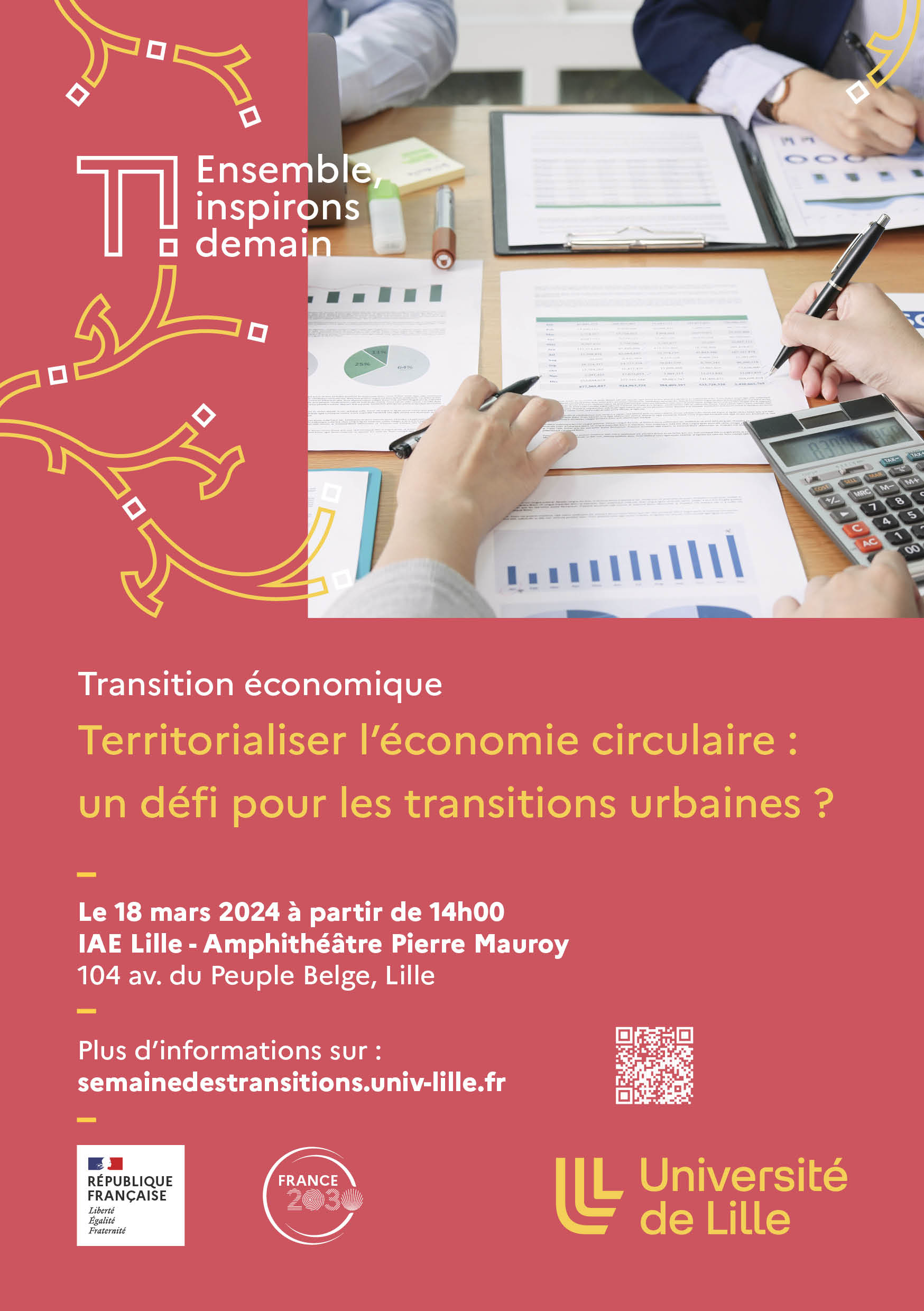 Semaine des transitions 2024 – Territorialiser l’économie circulaire : Un défi pour les transitions urbaines ?